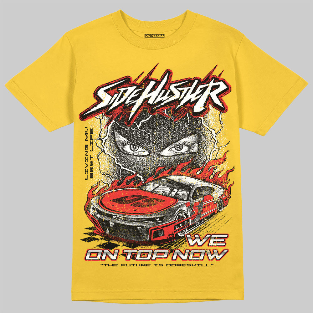 Yellow Collection DopeSkill T-Shirt New Side Hustler Graphic