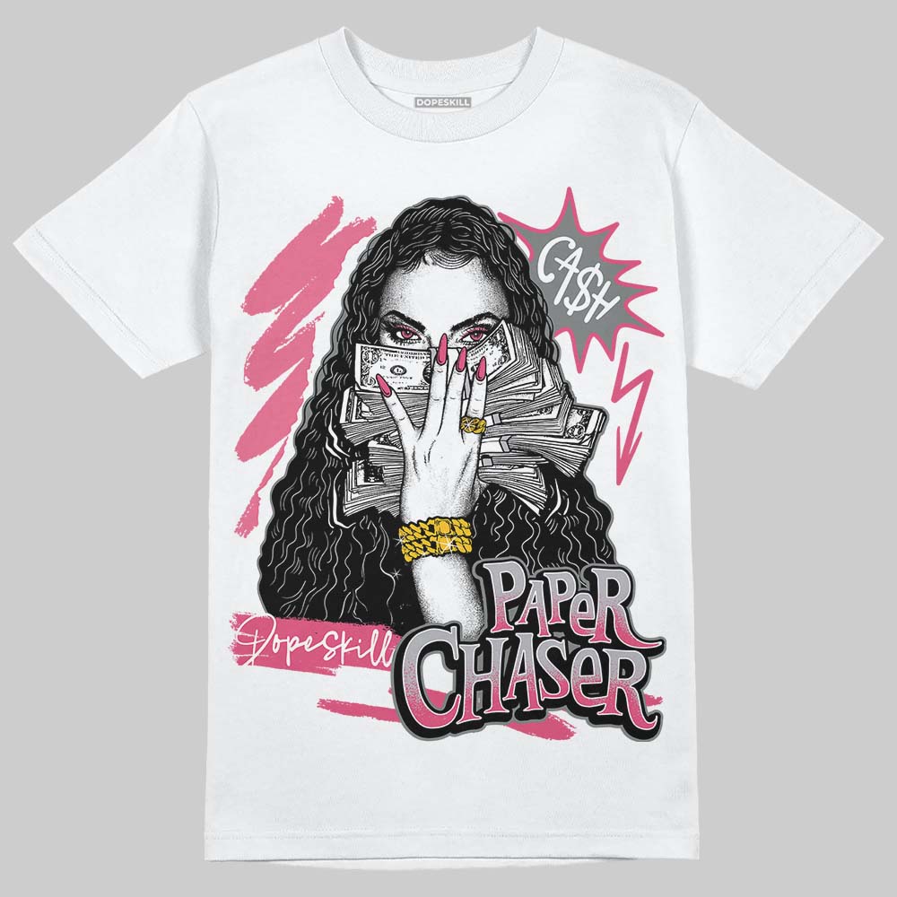 White Fluo Pink DopeSkill T-Shirt NPC Graphic