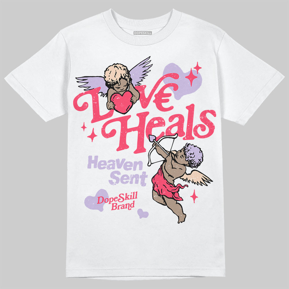 Peanut Butter Jelly 5s DopeSkill T-Shirt New Love Heals Graphic