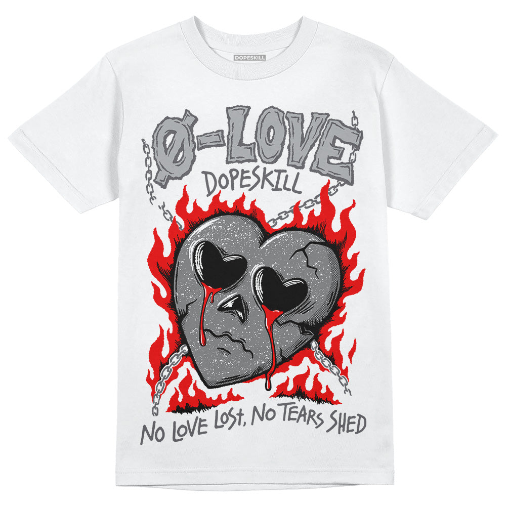 Wet Cement 4s DopeSkill T-Shirt Crying Heart Graphic