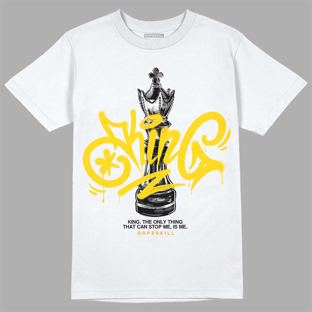 Yellow Ochre 6s DopeSkill T-Shirt King Chess Graphic
