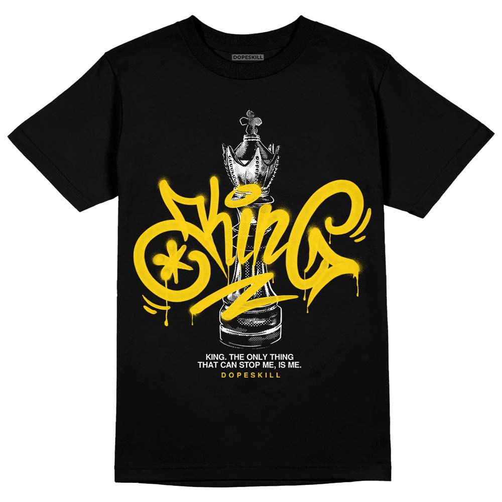Yellow Ochre 6s DopeSkill T-Shirt King Chess Graphic