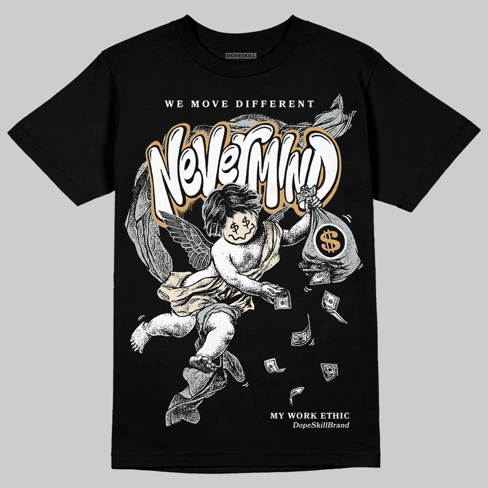 Reverse Metallic 5s DopeSkill T-Shirt Nevermind Graphic