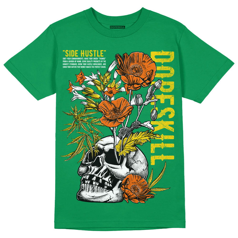 Green Collection DopeSkill Green T-shirt Side Hustle Graphic