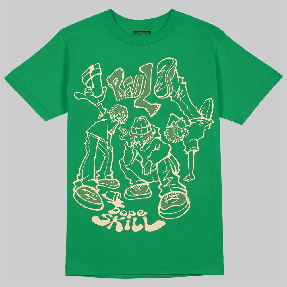 Green Collection DopeSkill Green T-shirt Real Y2K Players Graphic
