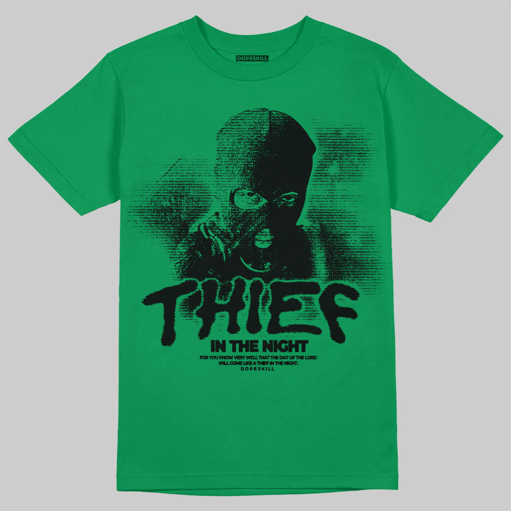 Green Collection DopeSkill T-Shirt Thief In The Night Graphic