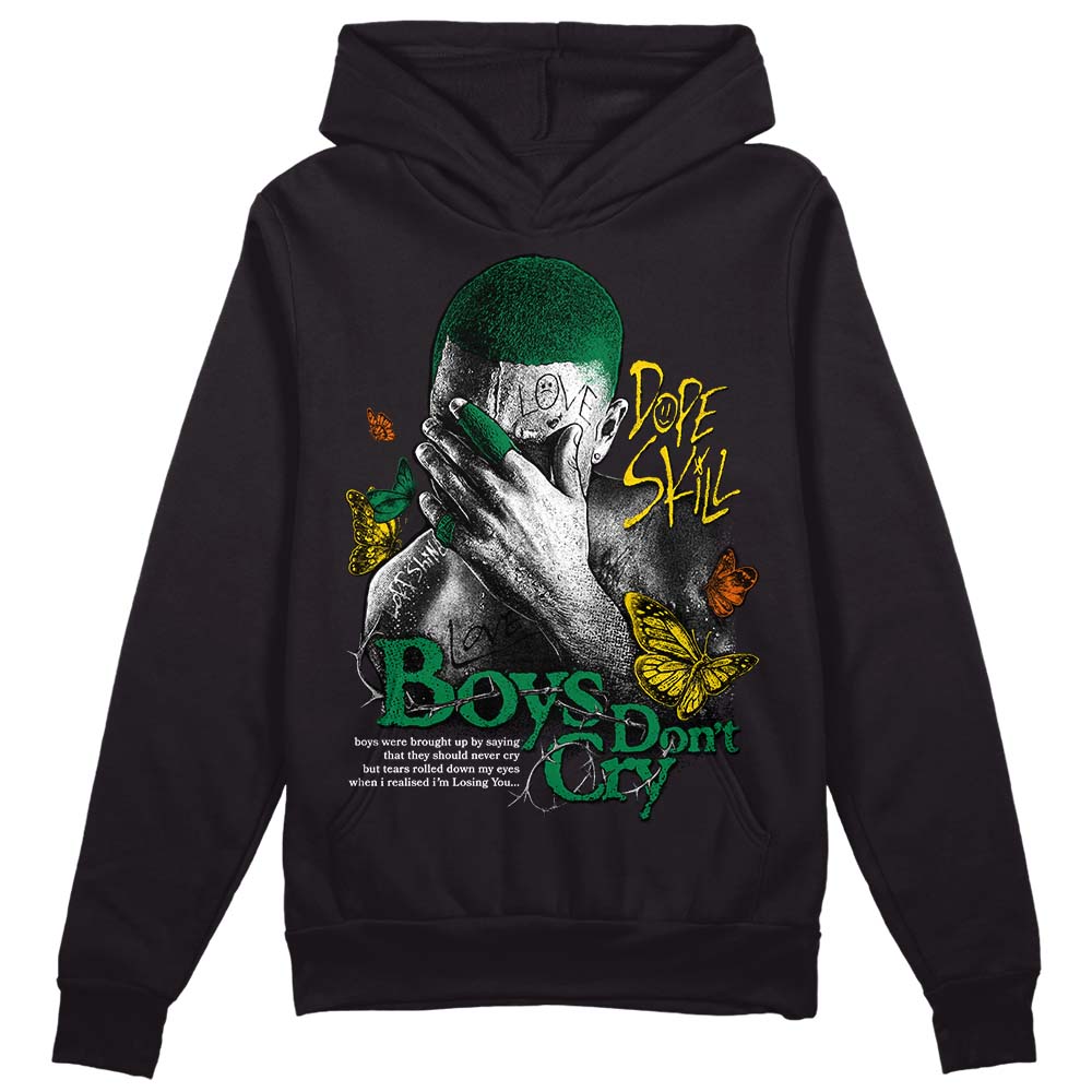 Green Collection DopeSkill Hoodie Sweatshirt Boys Don't Cry Graphic
