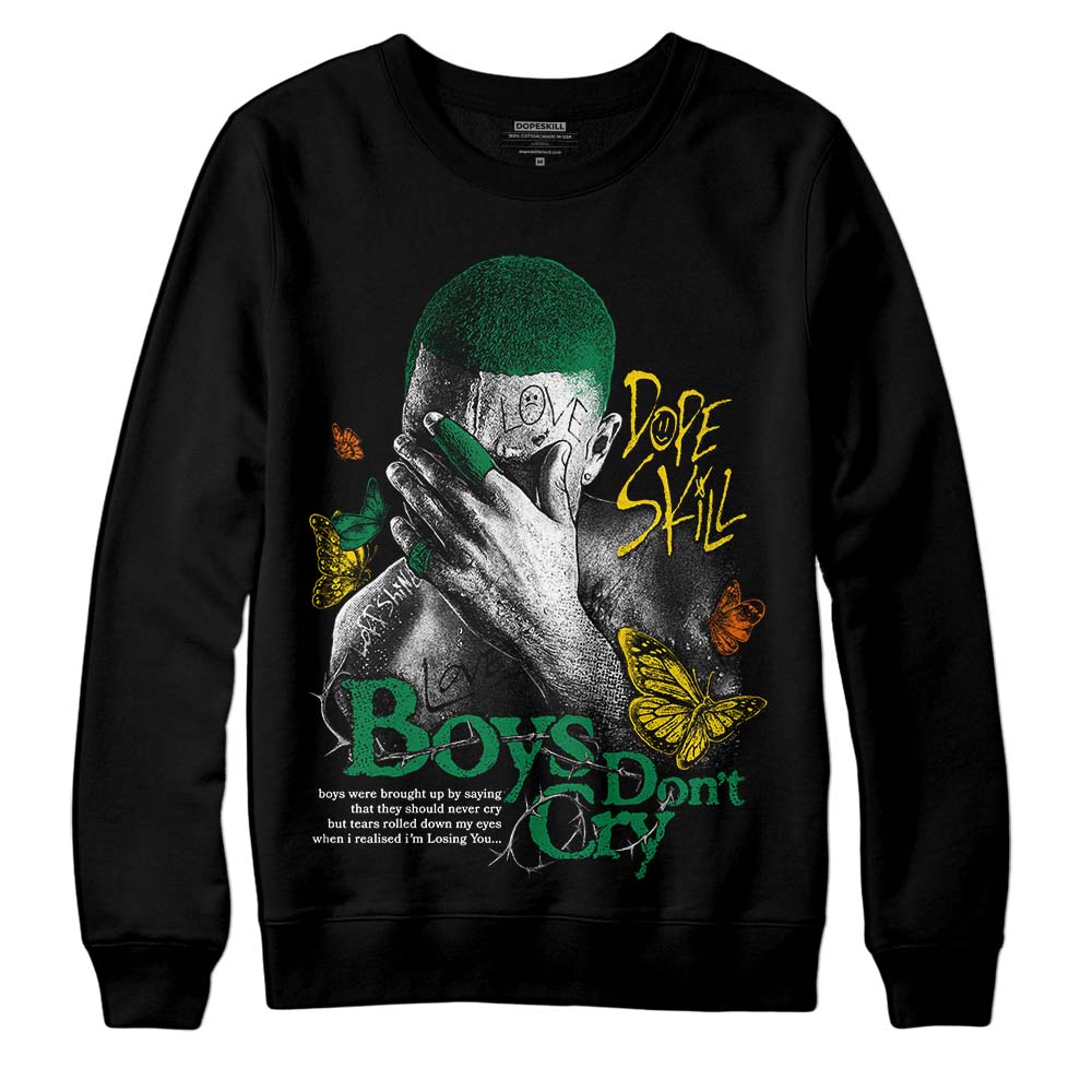 Green Collection DopeSkill Sweatshirt Boys Don't Cry Graphic