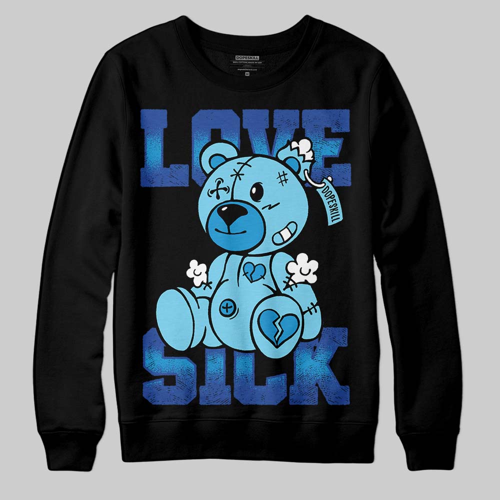 Royal Blue Collection DopeSkill Sweatshirt Love Sick Graphic