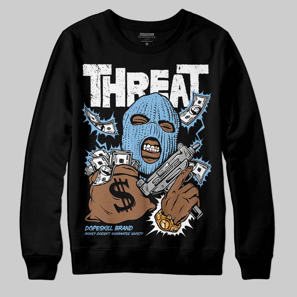 University Blue Collection DopeSkill Sweatshirt Under Threat Graphic