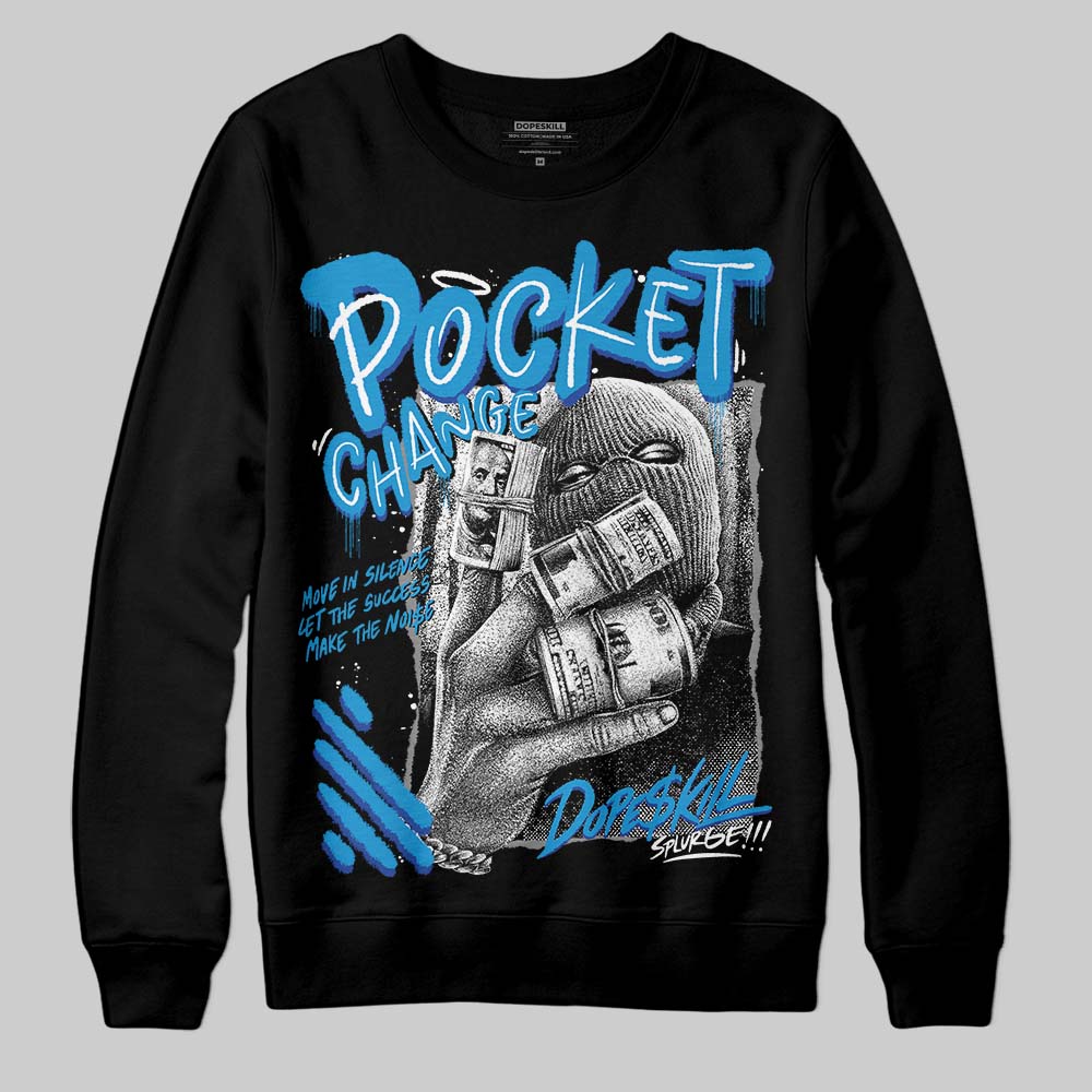 Royal Blue Collection DopeSkill Sweatshirt Pocket Change Graphic
