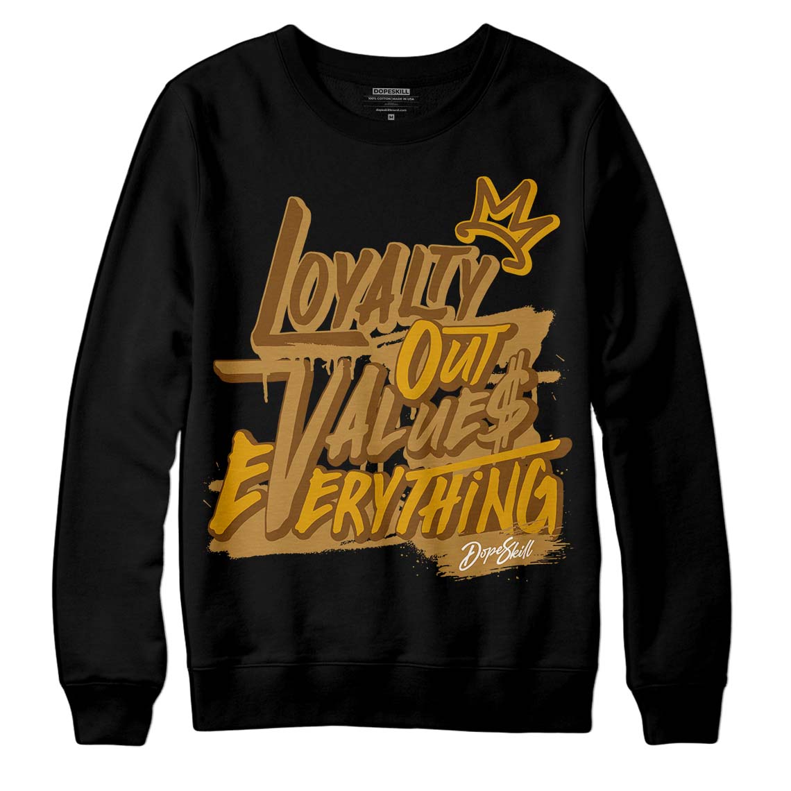 Wheat 13s DopeSkill Sweatshirt LOVE Graphic