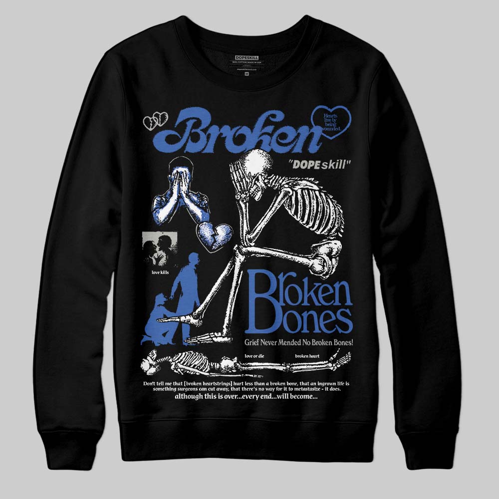 Lucky Shorts 3s DopeSkill Sweatshirt Broken Bones Graphic