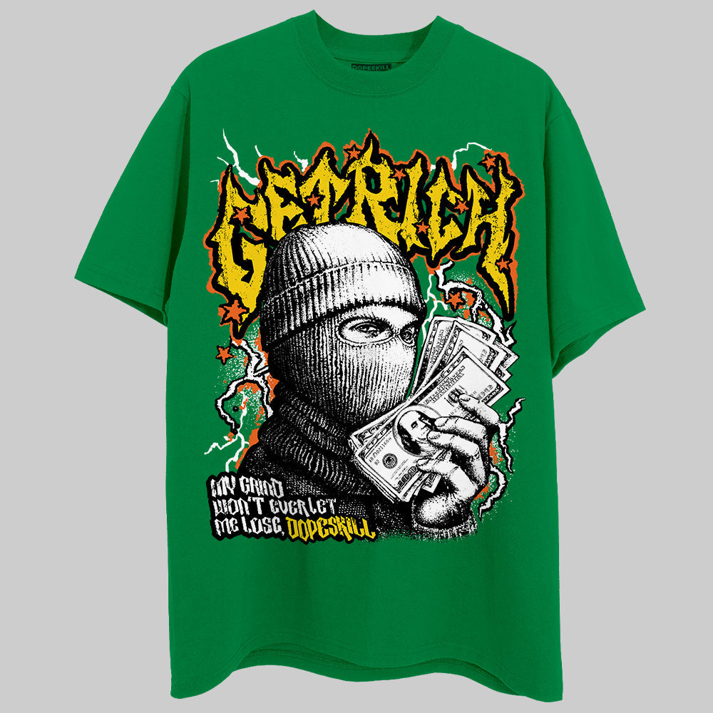 Green Collection DopeSkill T-Shirt Wealthy Graphic