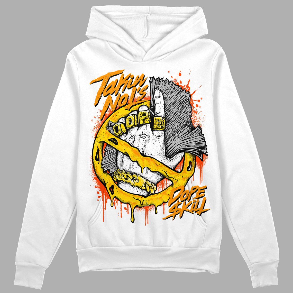 Yellow Ochre 6s DopeSkill Hoodie Sweatshirt Takin No L's Graphic