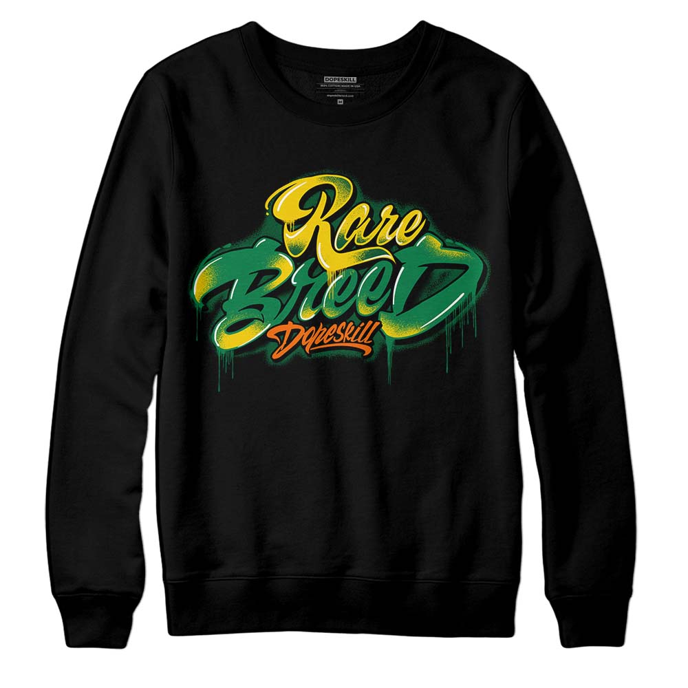 Green Collection DopeSkill Sweatshirt Rare Breed Type Graphic