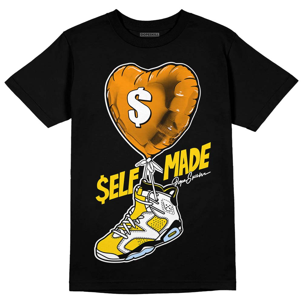 Yellow Ochre 6s DopeSkill T-Shirt Self Made Graphic
