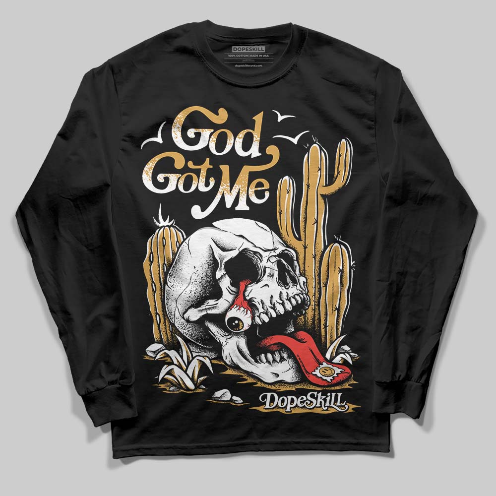 Gratitude 11s DopeSkill Long Sleeve T-Shirt God Got Me Graphic