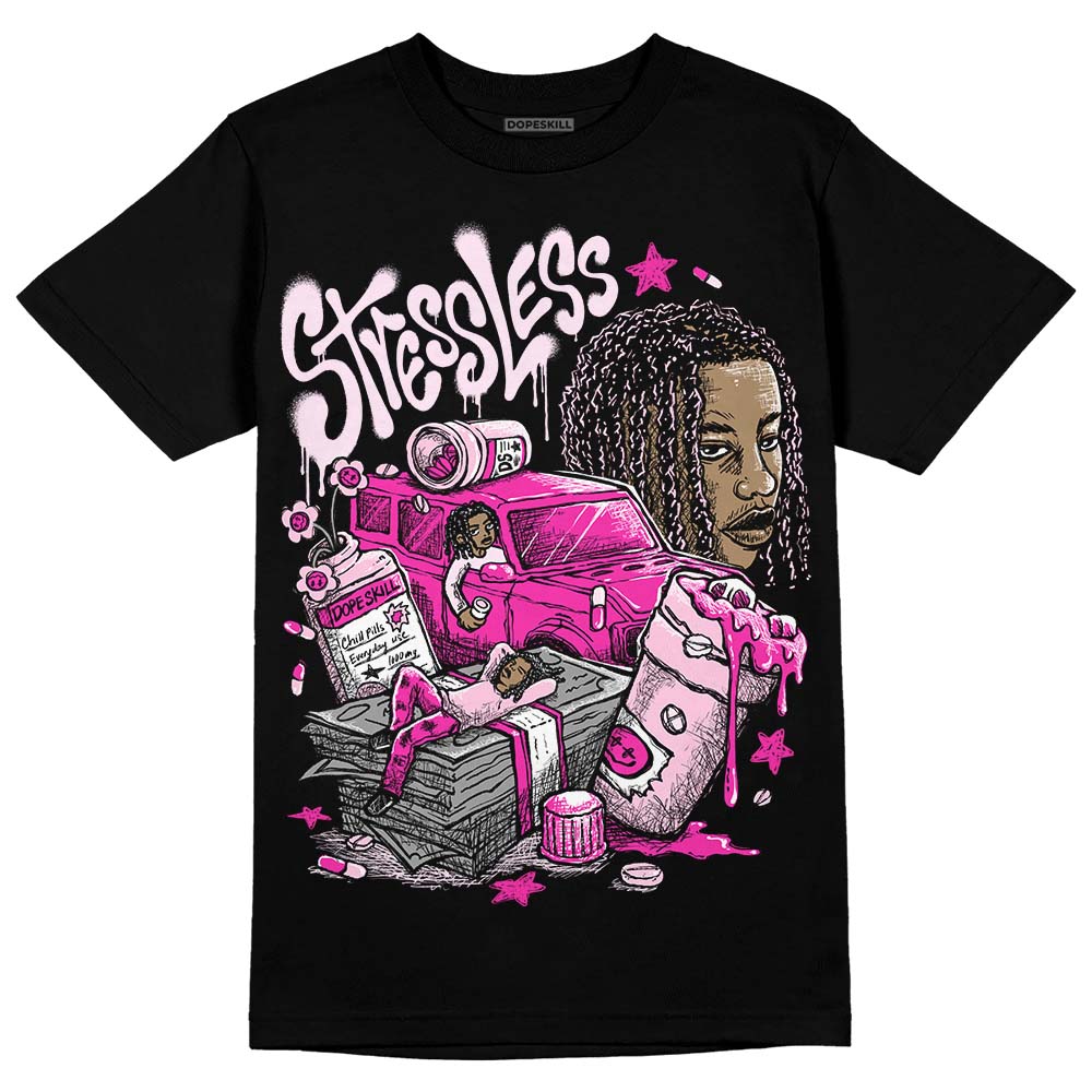 Triple Pink Dunk DopeSkill T-Shirt Stressless Graphic