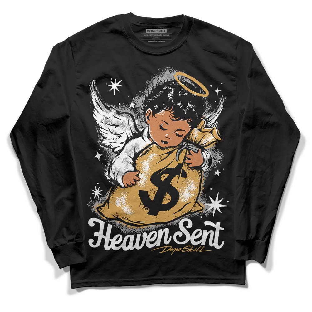 Gratitude 11s DopeSkill Long Sleeve T-Shirt Heaven Sent Graphic