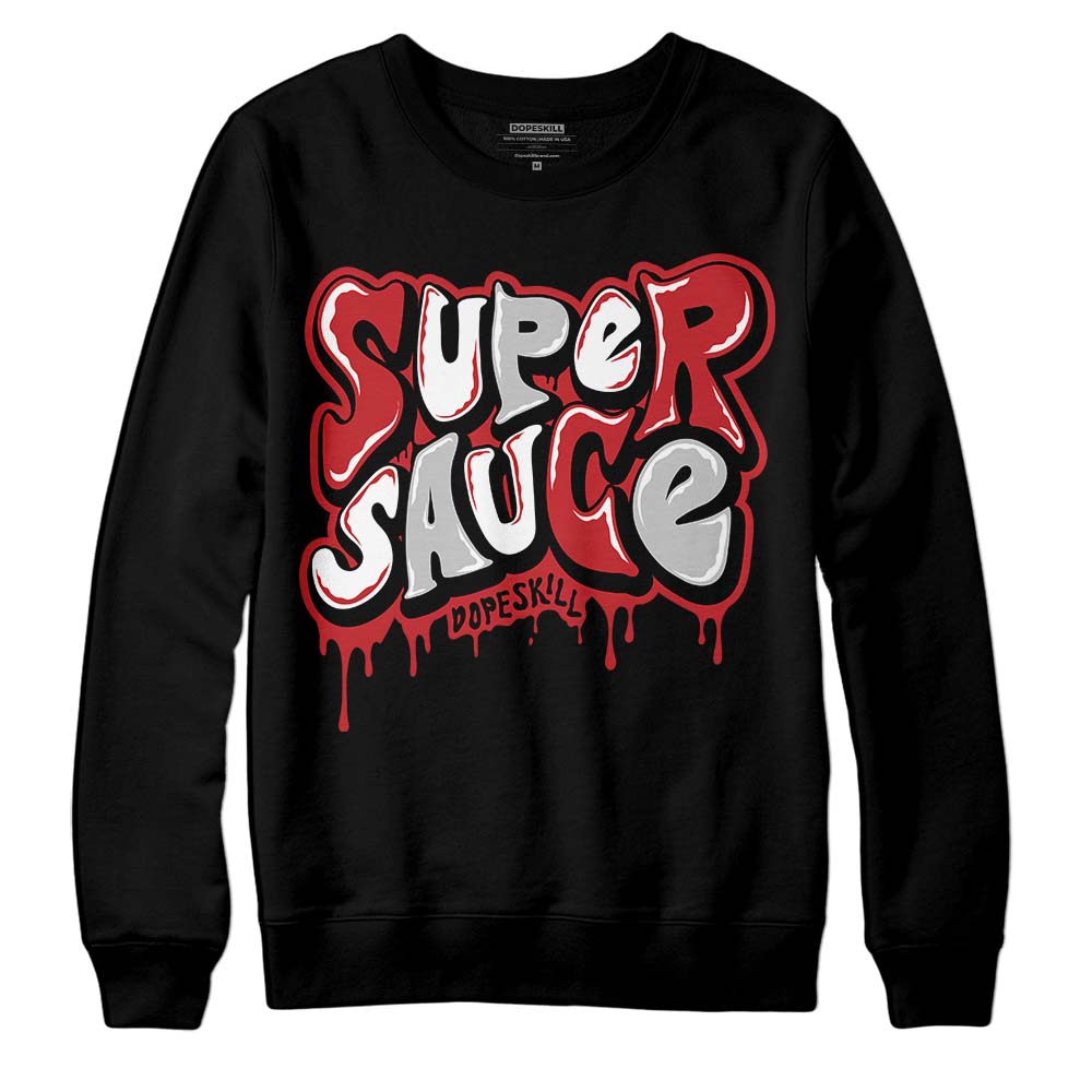 Red Taxi 12s DopeSkill Sweatshirt Super Sauce Graphic