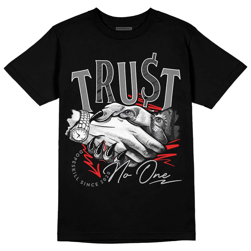 Grey Collection DopeSkill T-Shirt Trust No One Graphic