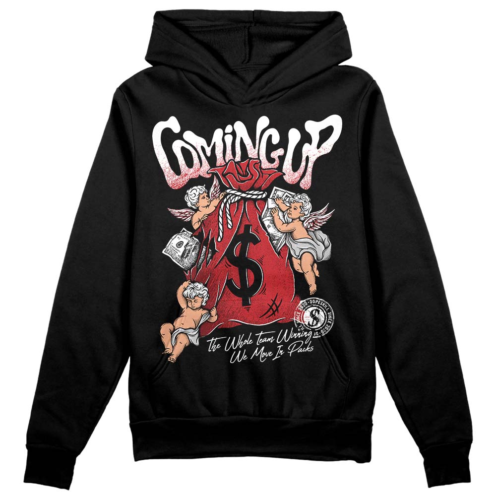Red Taxi 12s DopeSkill Hoodie Sweatshirt Money Bag Coming Up Graphic