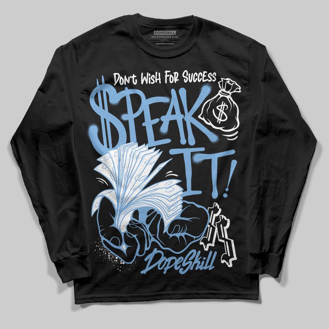 Melo 12s DopeSkill Long Sleeve T-Shirt Speak It Graphic