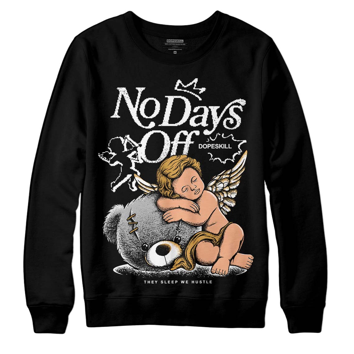 Gratitude 11s DopeSkill Sweatshirt New No Days Off Graphic