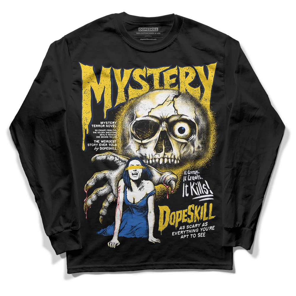 Michigan Dunks DopeSkill Long Sleeve T-Shirt Mystery Ghostly Grasp Graphic