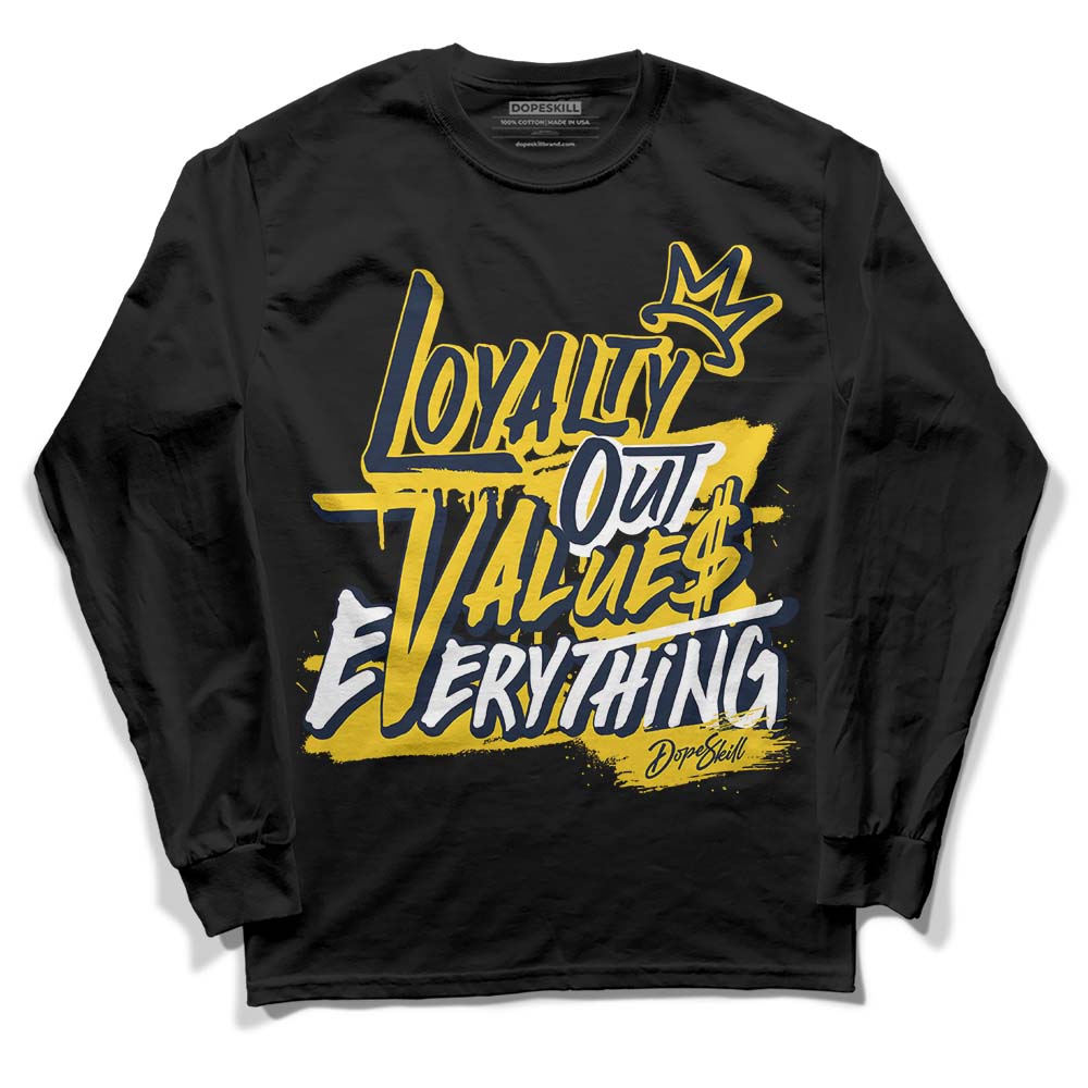 Michigan Dunks DopeSkill Long Sleeve T-Shirt LOVE Graphic
