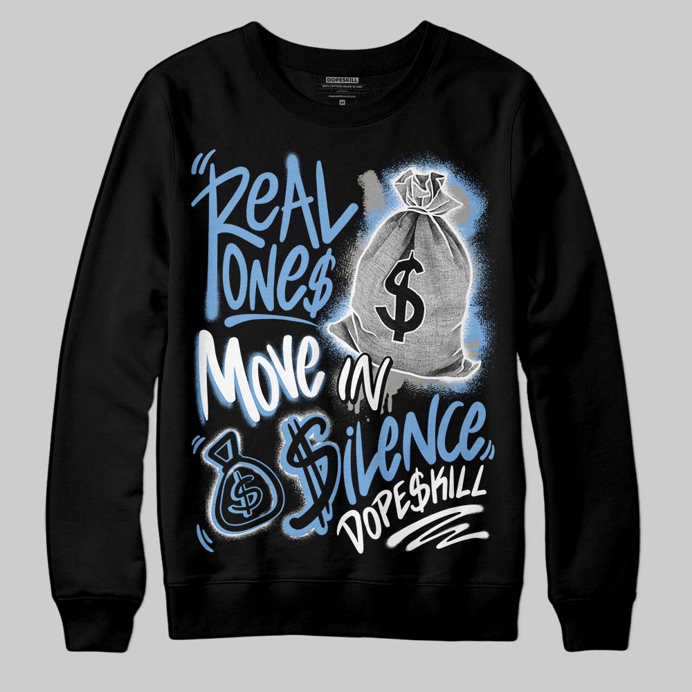 Melo 12s DopeSkill Sweatshirt Real Ones Move In Silence Graphic