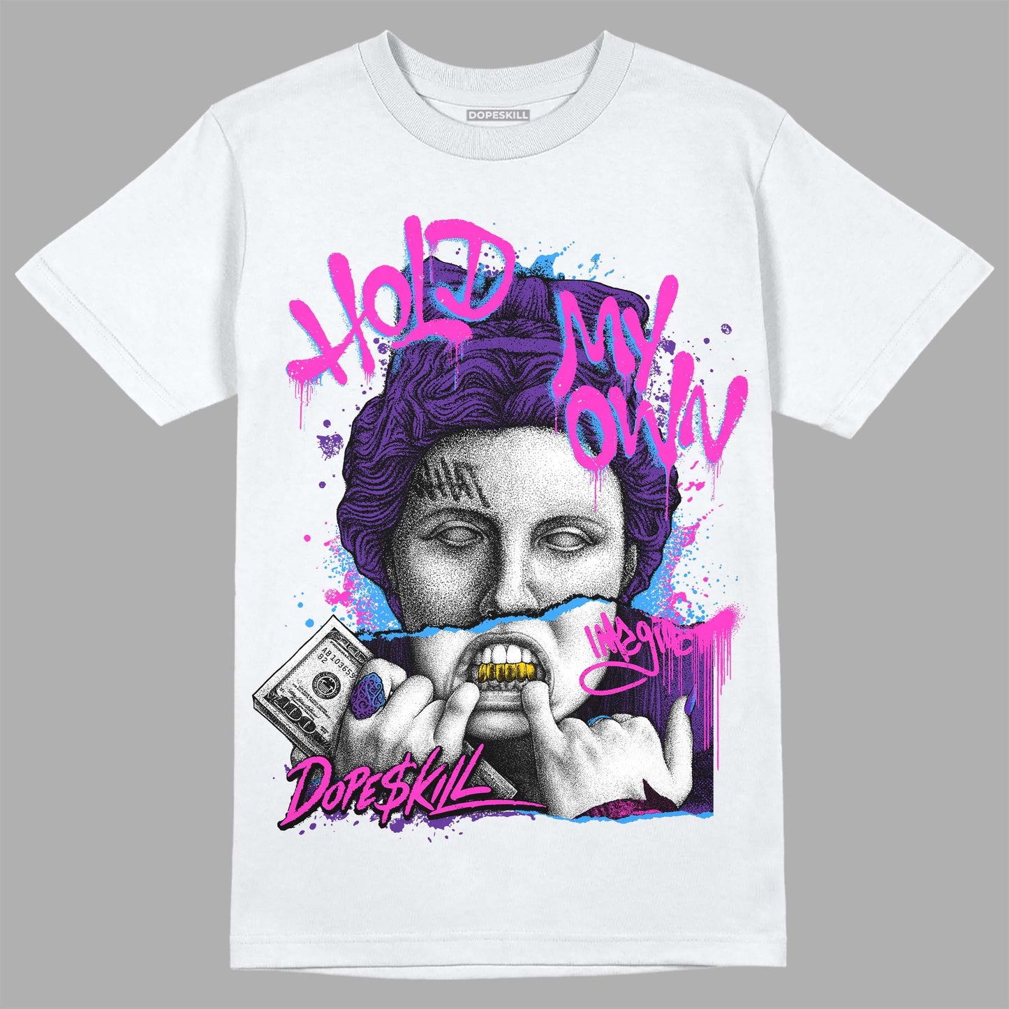 PURPLE Collection DopeSkill T-Shirt Hold My Own Graphic