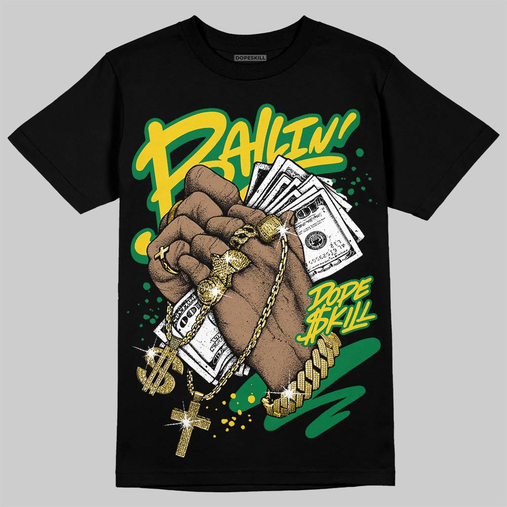 Green Collection DopeSkill T-Shirt Always Ballin' Graphic