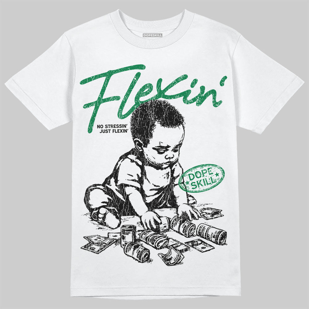 Green Collection DopeSkill T-Shirt Flexin' Graphic