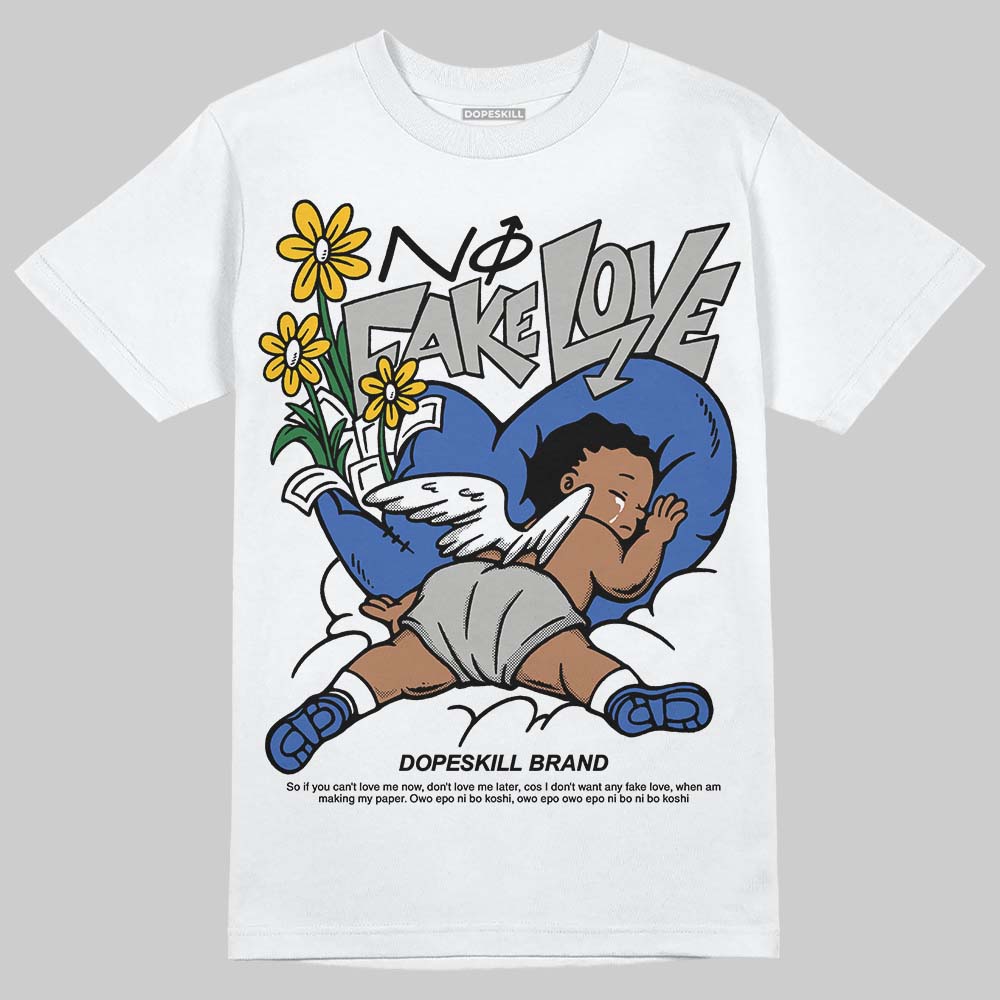 Lucky Shorts 3s DopeSkill T-Shirt No Fake Love Graphic