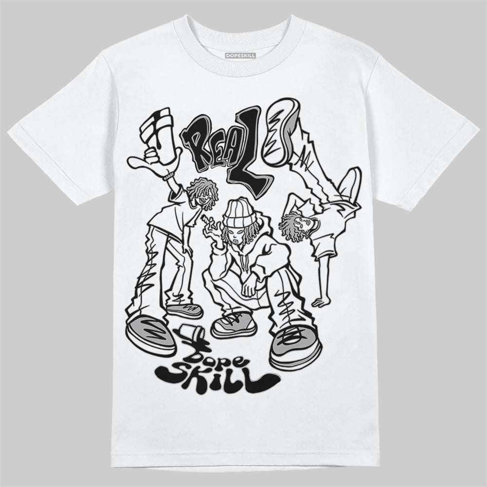 White Thunder 4s DopeSkill T-Shirt Real Y2K Players Graphic