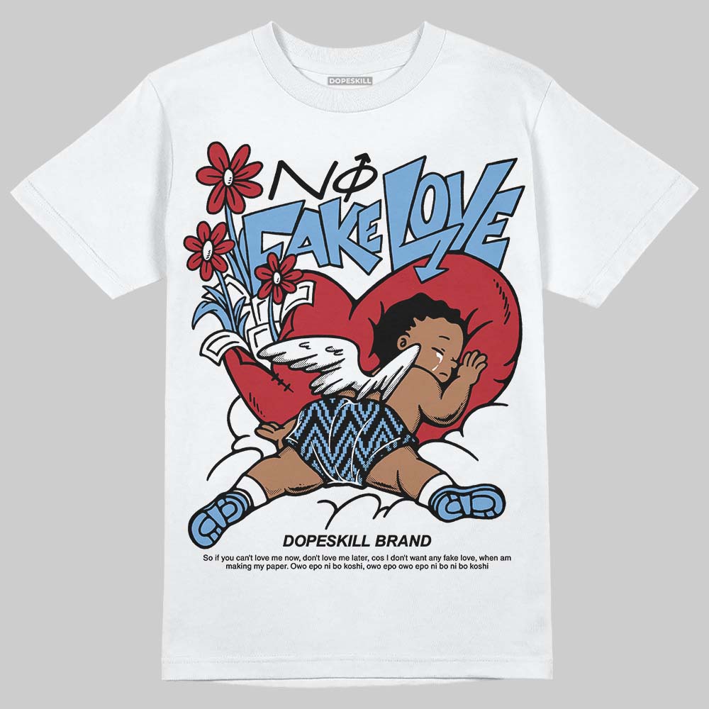 Melo 12s DopeSkill T-Shirt No Fake Love Graphic