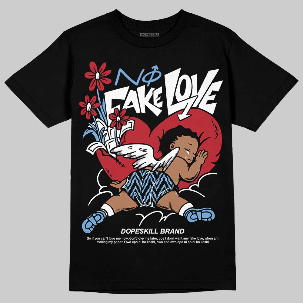 Melo 12s DopeSkill T-Shirt No Fake Love Graphic