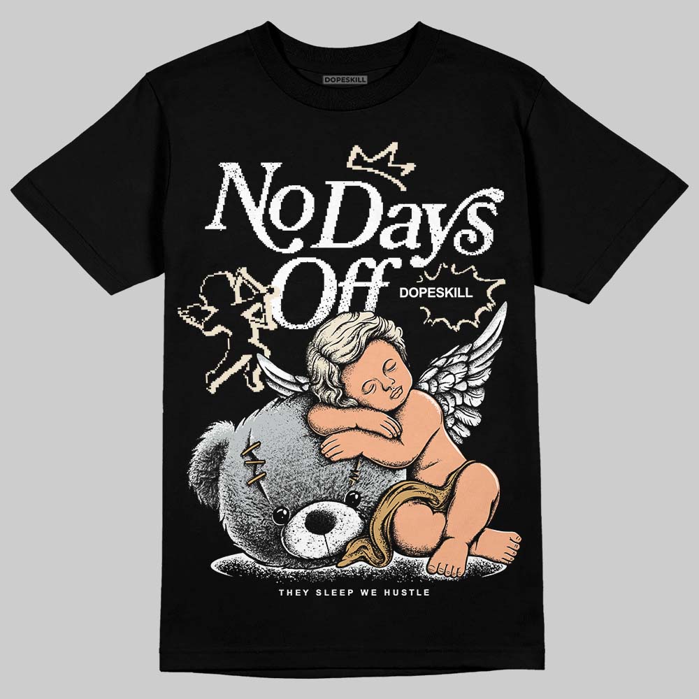 Reverse Metallic 5s DopeSkill T-Shirt New No Days Off Graphic