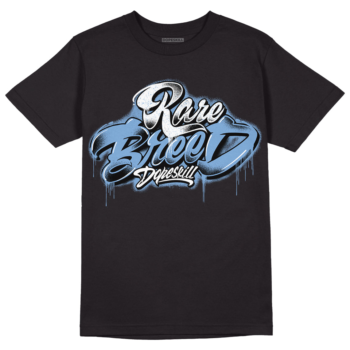 University Blue 5s DopeSkill T-Shirt Rare Breed Type Graphic