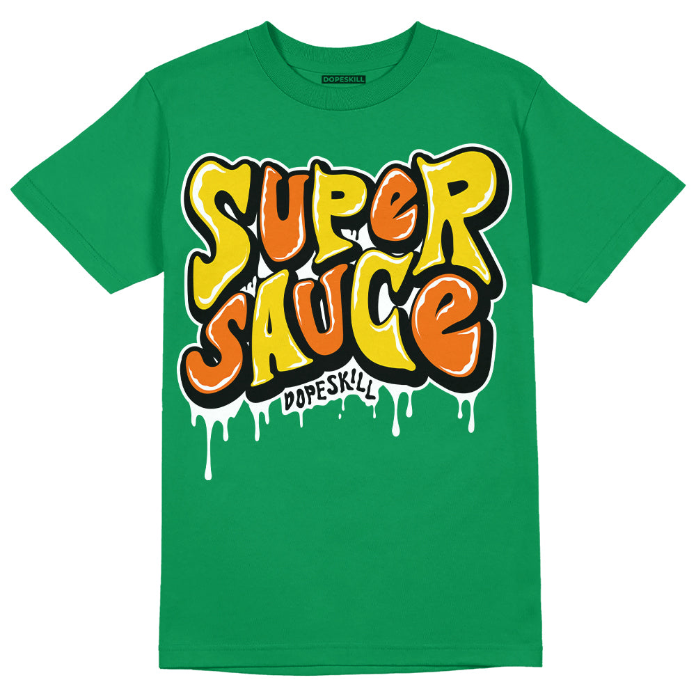 Green Collection DopeSkill Green T-shirt Super Sauce Graphic