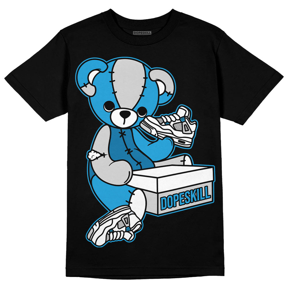 Military Blue 4s DopeSkill T-Shirt Sneakerhead BEAR Graphic