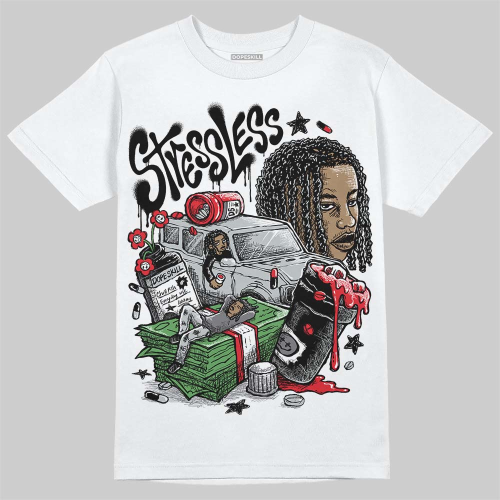 Wolf Grey 12s DopeSkill T-Shirt Stressless Graphic