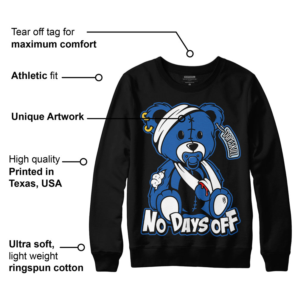 Space Jam 11s DopeSkill Sweatshirt Hurt Bear Graphic