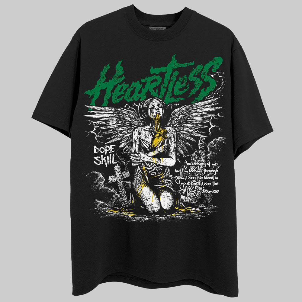 Green Collection DopeSkill T-Shirt Heartless Graphic