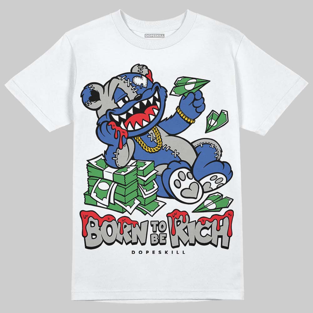 Lucky Shorts 3s DopeSkill T-Shirt Born To Be Rich Graphic