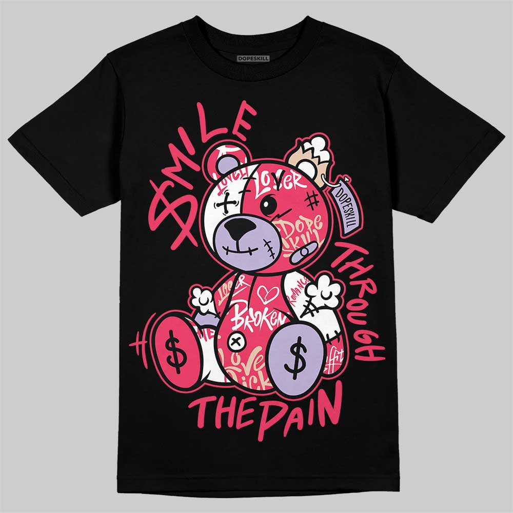 Peanut Butter Jelly 5s DopeSkill T-Shirt Smile Through The Pain Graphic