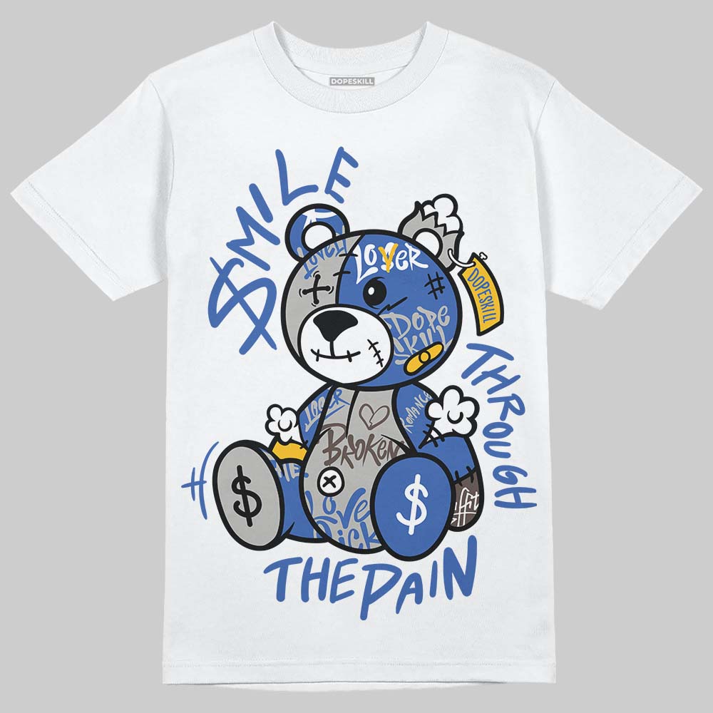 Lucky Shorts 3s DopeSkill T-Shirt Smile Through The Pain Graphic