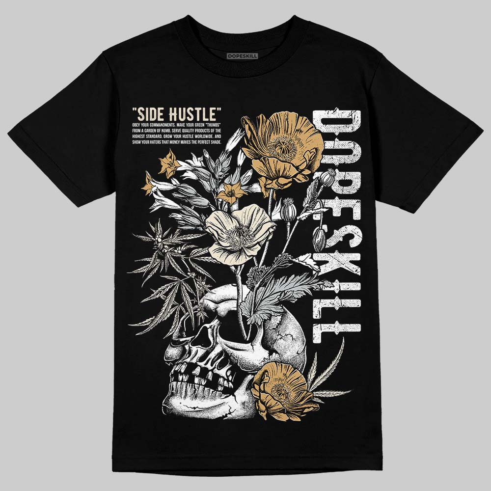 Reverse Metallic 5s DopeSkill T-Shirt Side Hustle Graphic